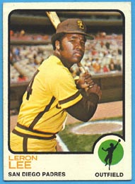 1973 Topps Baseball Cards      083      Leron Lee
